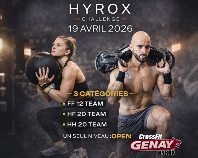Hyrox Challenge by CrossFit Genay