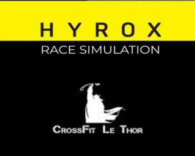 Hyrox Race Simulation CrossFit Le Thor