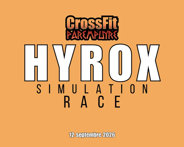CrossFit Parempuyre HYROX Race Simulation