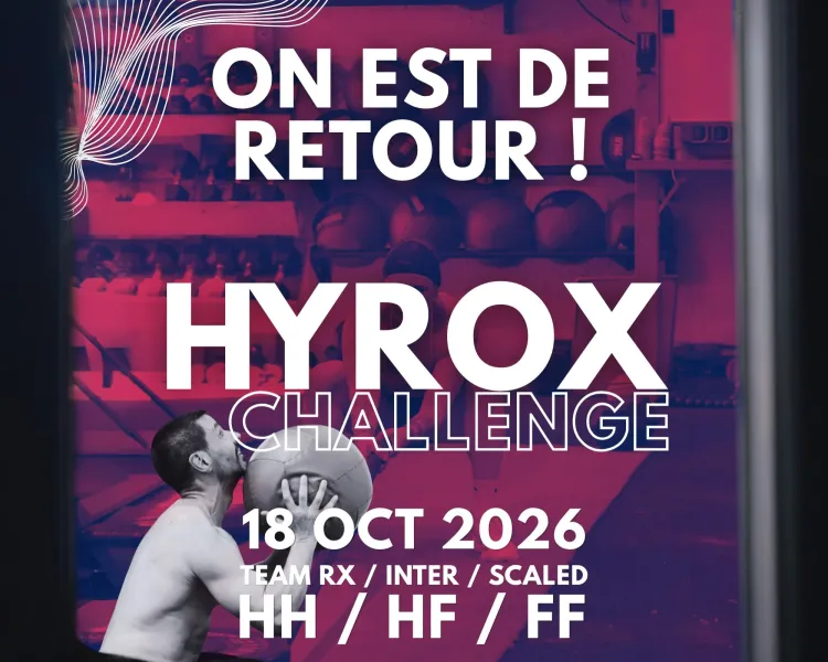 Challenge HYROX by Secteur 3 2026